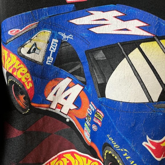 Vintage 1997 Kyle Petty Hot Wheels Zero Tolerance Tee Shirt Size XXL - Picture 5 of 7